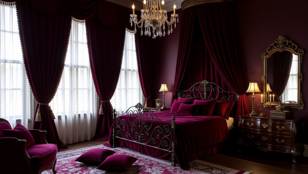 dreamy dark romantic aesthetics