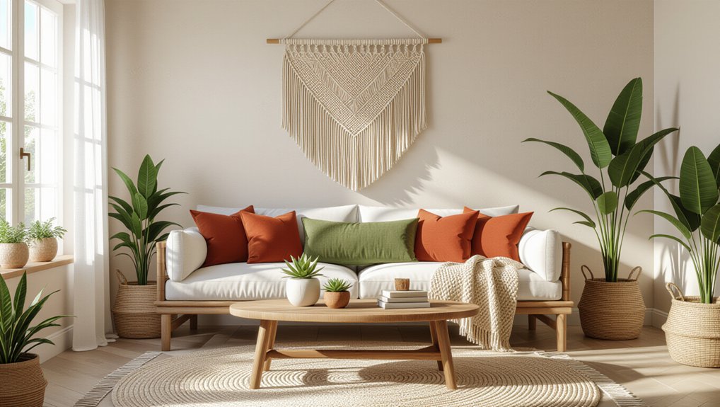 earthy cozy bohemian vibes