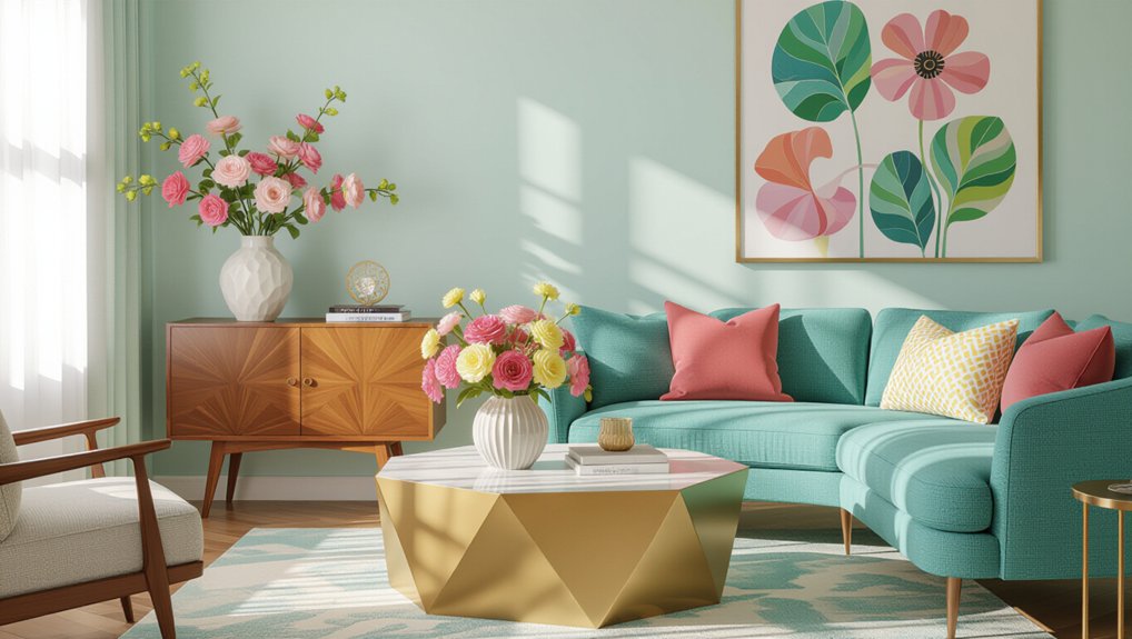 eclectic decor tells stories