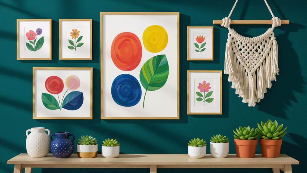 eclectic gallery wall inspiration