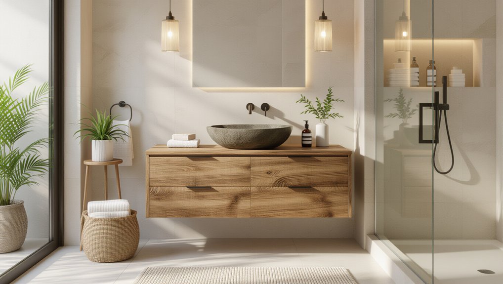 eco friendly bathroom materials selection