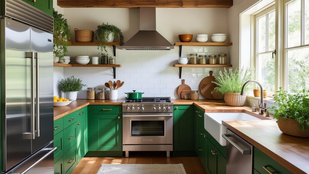 eco friendly emerald kitchen choices