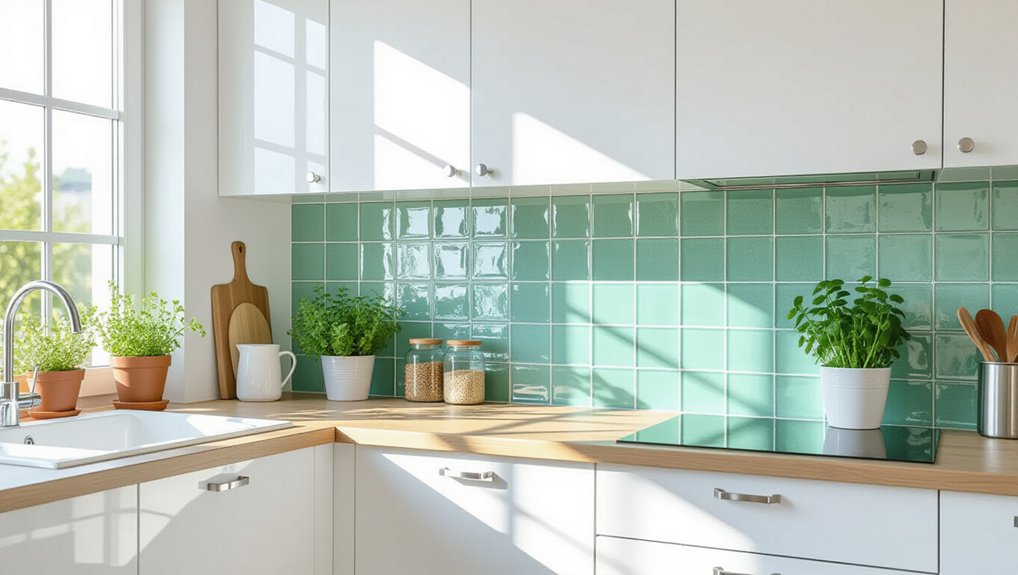 eco friendly kitchen backsplash options