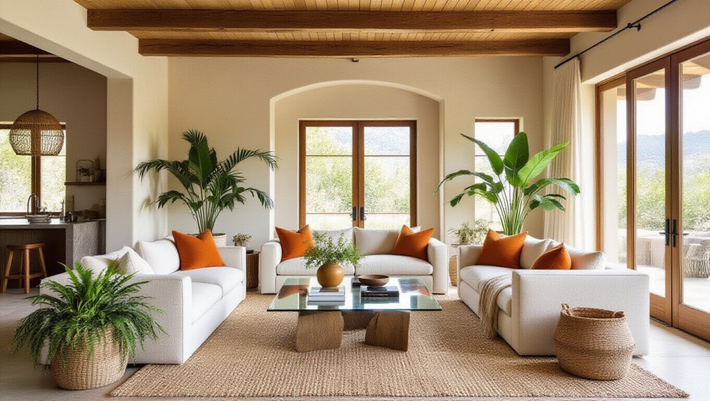 eco friendly living room design
