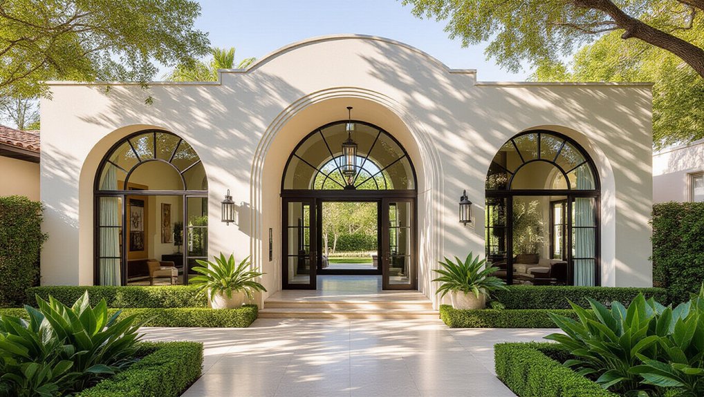 elegant arches and curves