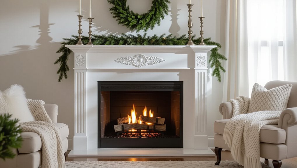 elegant fireplace mantel decor