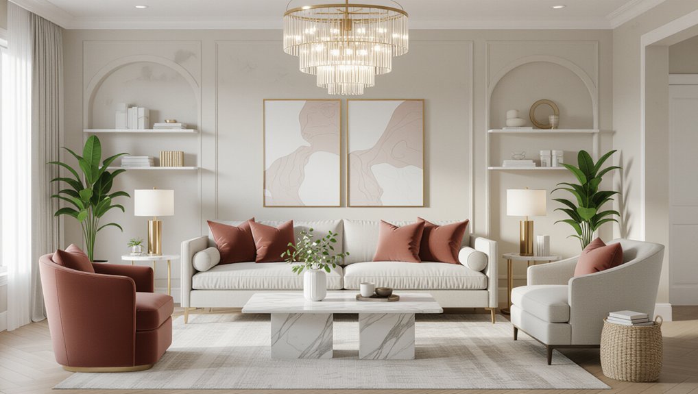 elegant spaces through organization