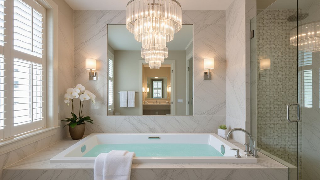 elevate bathroom lighting style