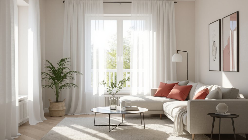 elevate curtains for spaciousness