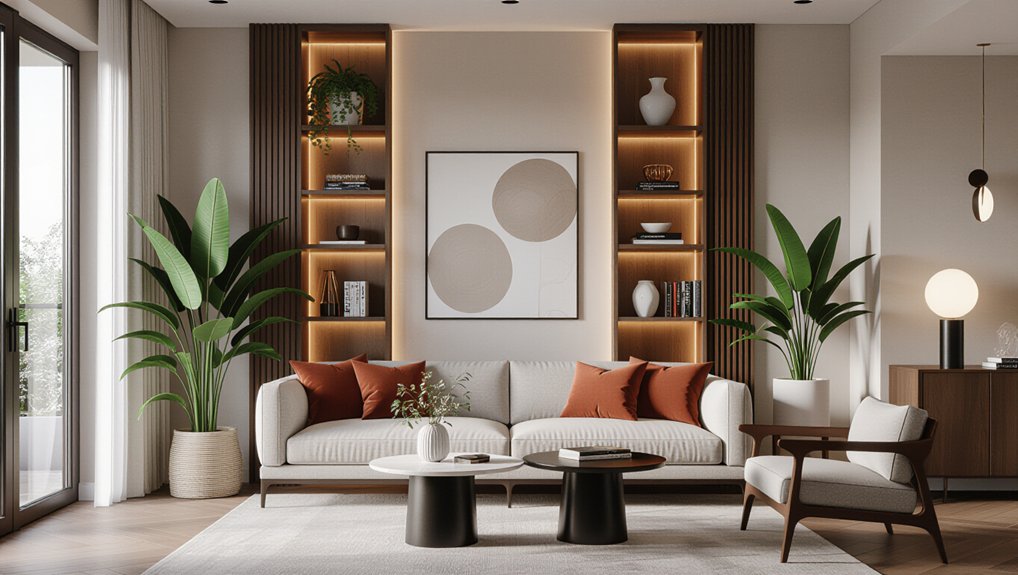 elevate style with shelving