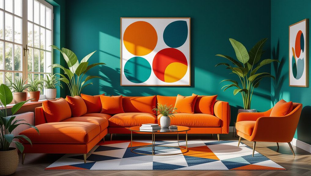 energize space with bold colors