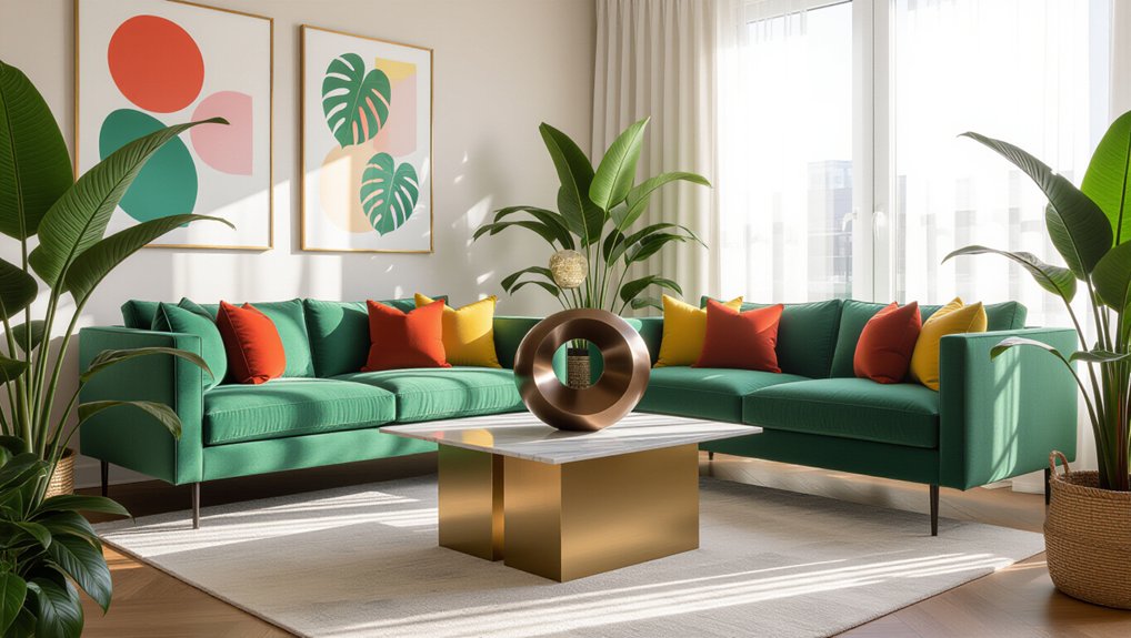 enhance space with sculptures