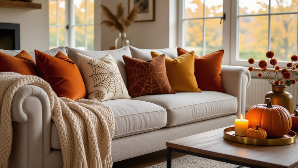 festive throw pillow collection