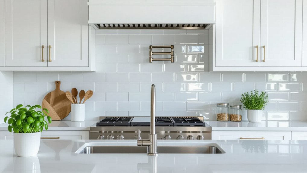 fresh minimalist kitchen aesthetic