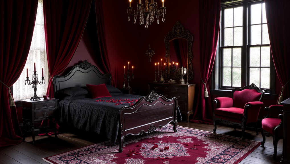 gothic decor for romance
