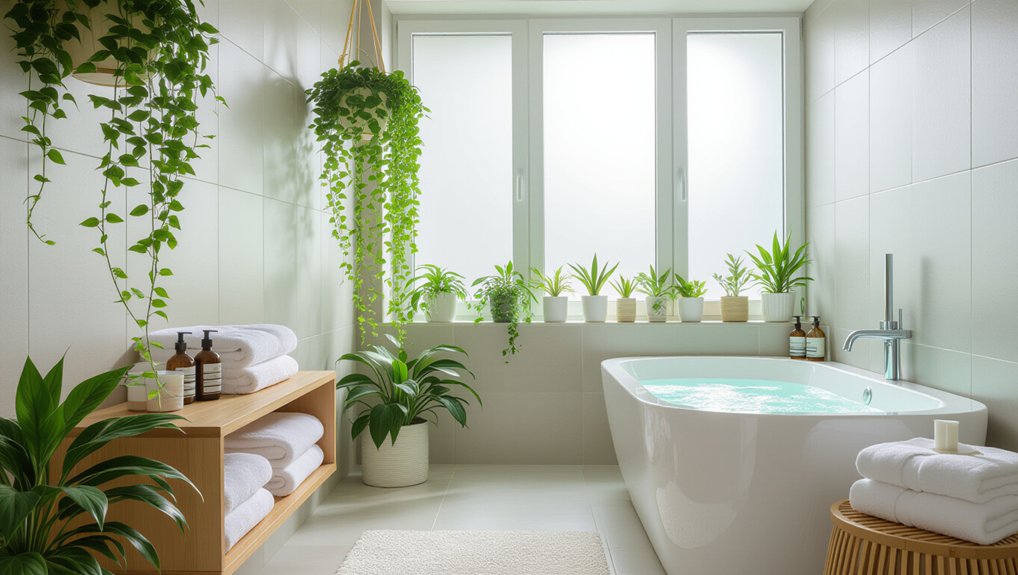 greenery for relaxing retreat
