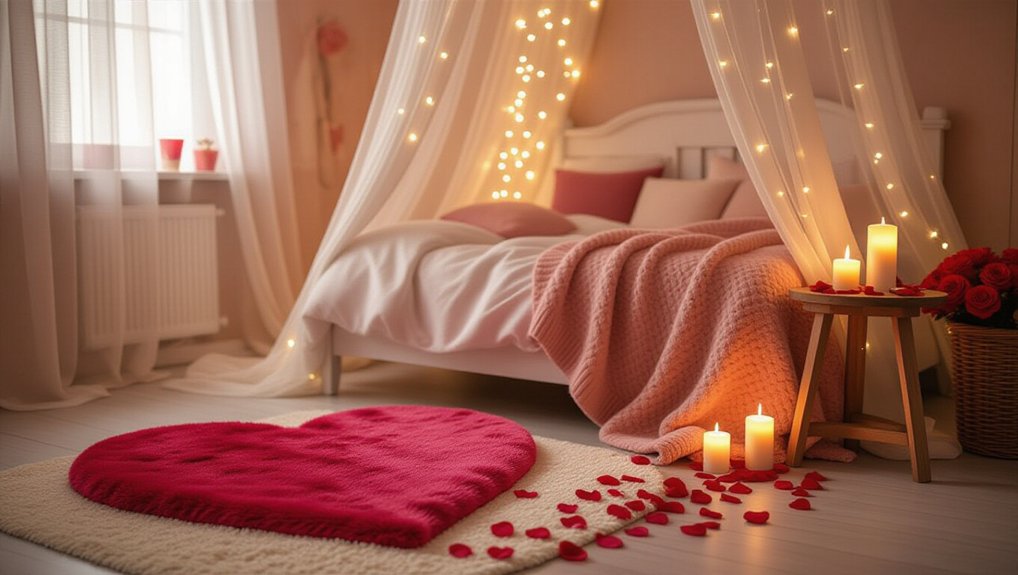 heart shaped rugs for romance