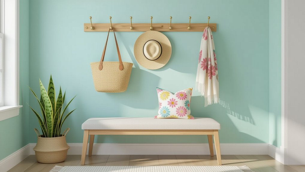 hooks for organized decor