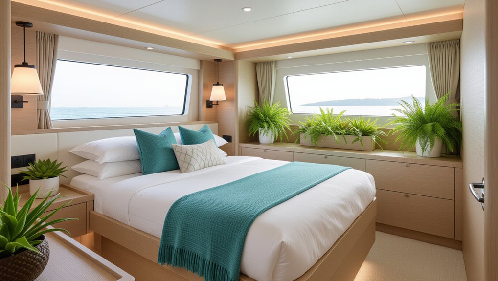 indoor plants enhance cabins