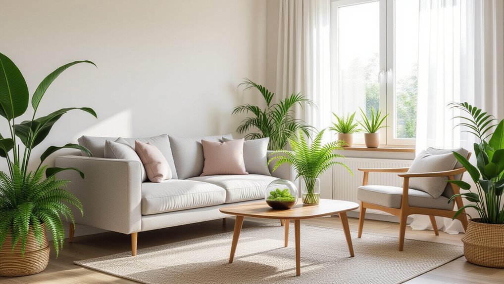 indoor plants improve air quality