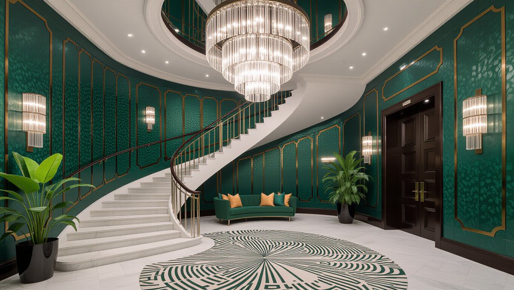 inviting grand entryway design