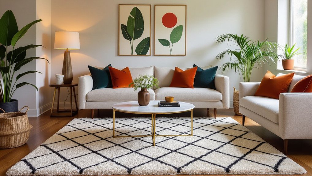 layer rugs for warmth