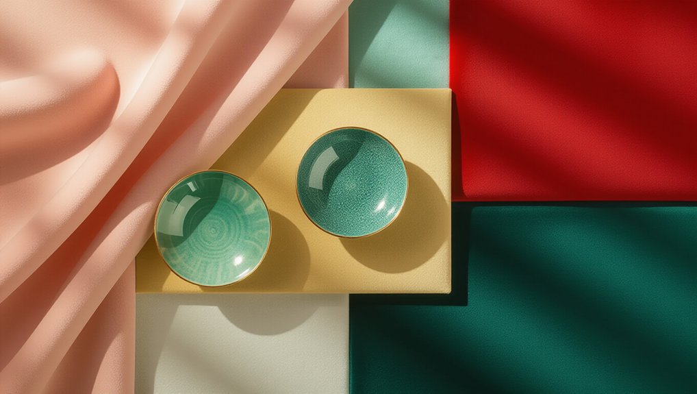 layered elements for depth
