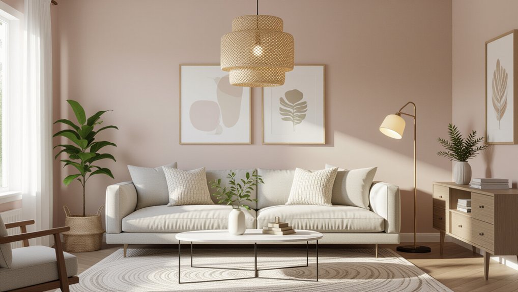 layered lighting for coziness