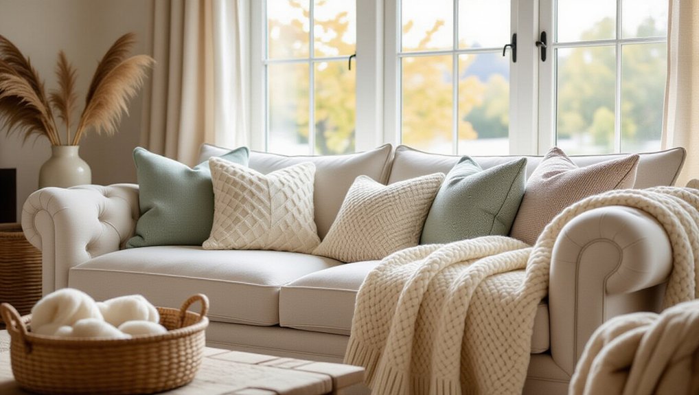 layered textures for comfort
