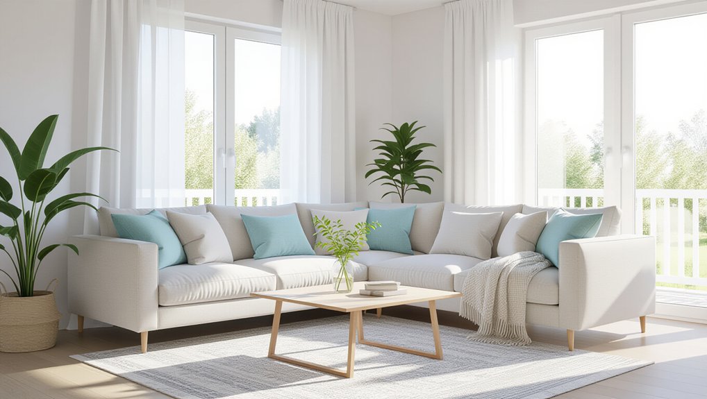 light airy color palette