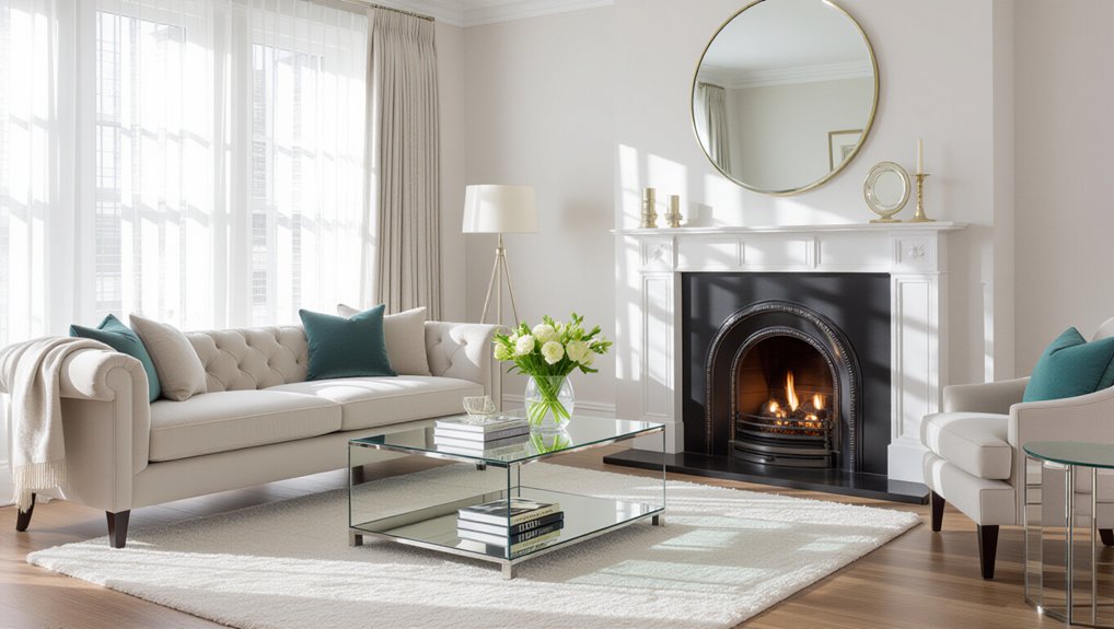light and airy living