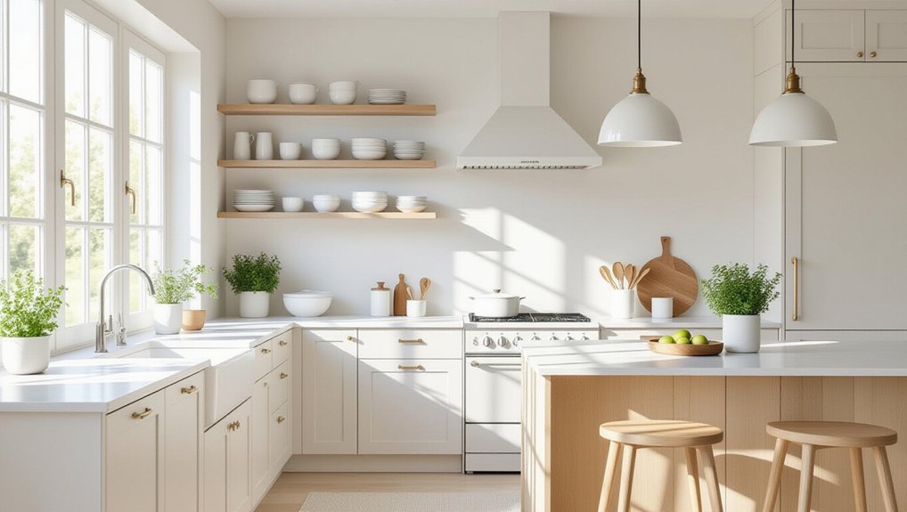 light colors create openness