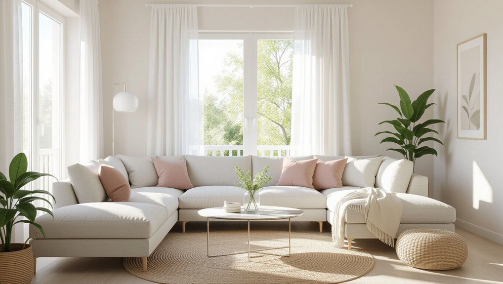 light colors create space
