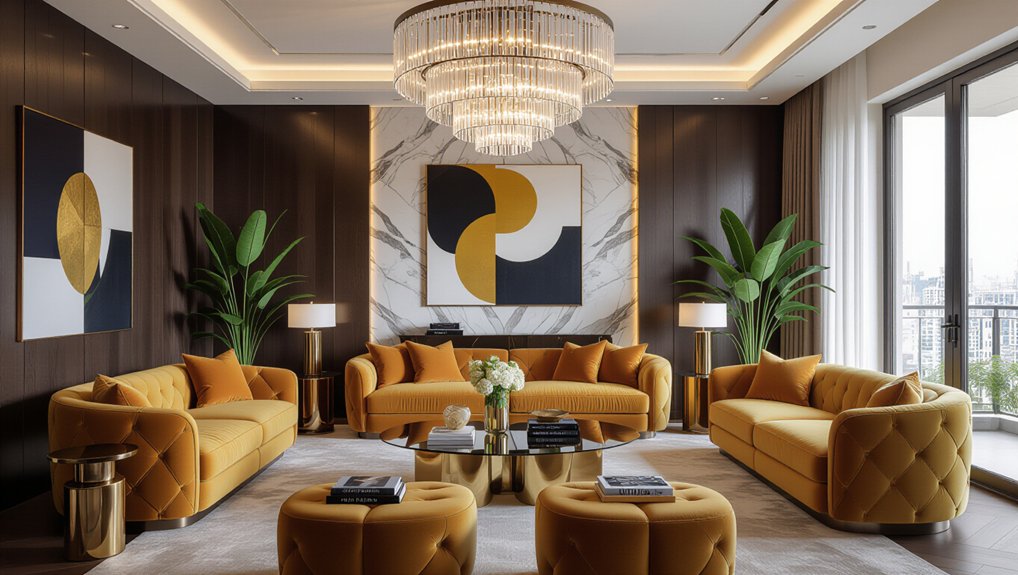 luxe modern art deco