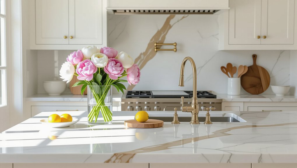 luxurious kitchen countertop options
