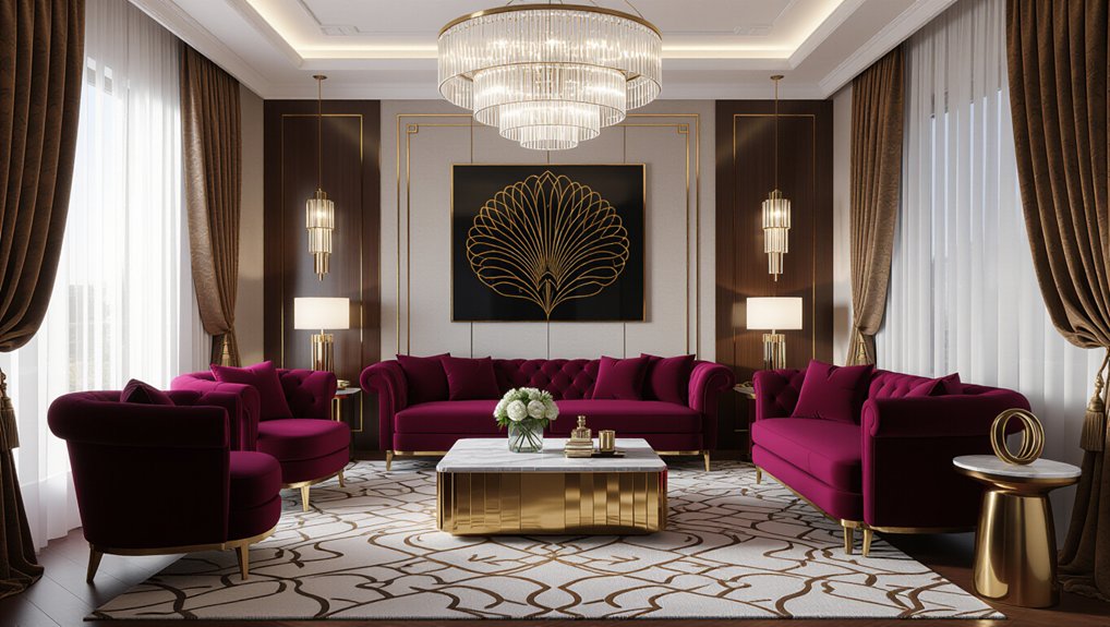 luxurious textures enhance design