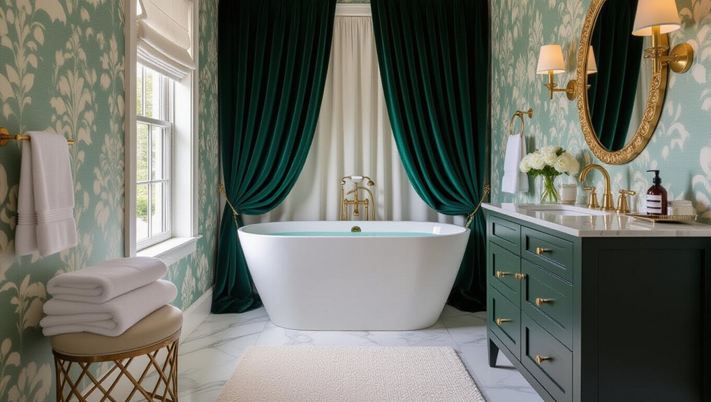 luxurious velvet and silk