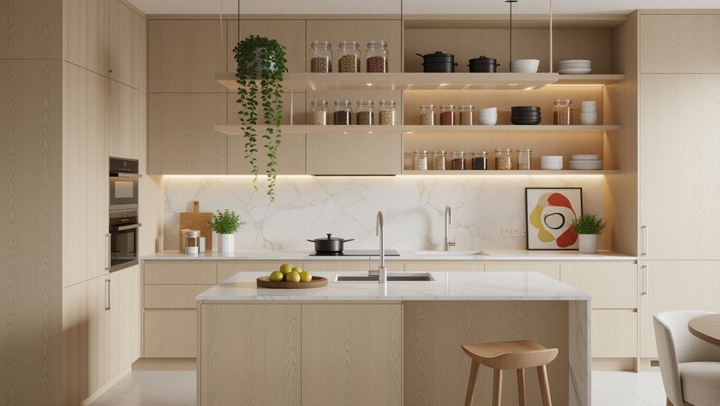 maximize kitchen vertical storage