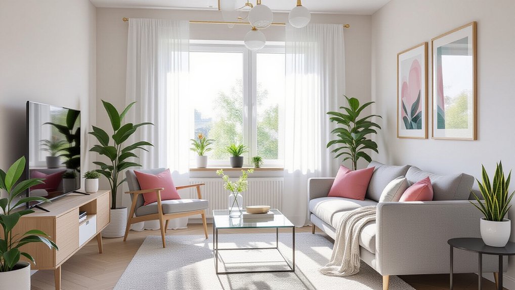 maximize space with decor
