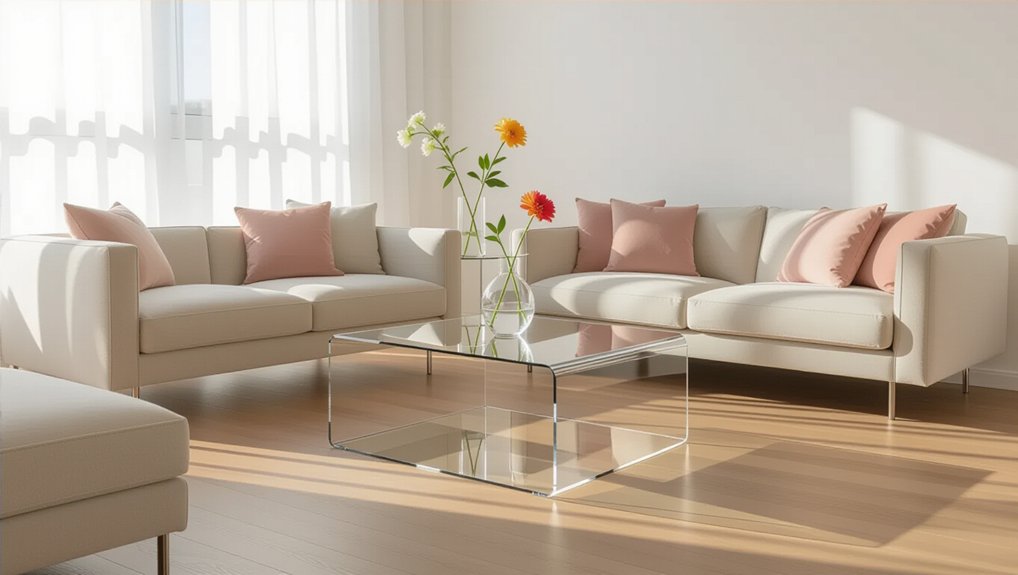 maximize space with transparency