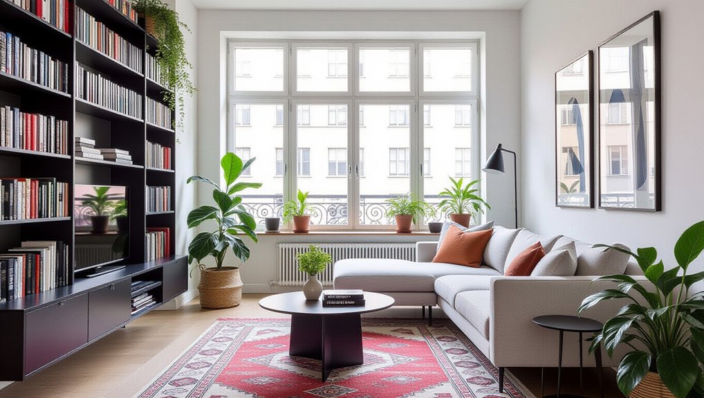 maximize space with vertical storage
