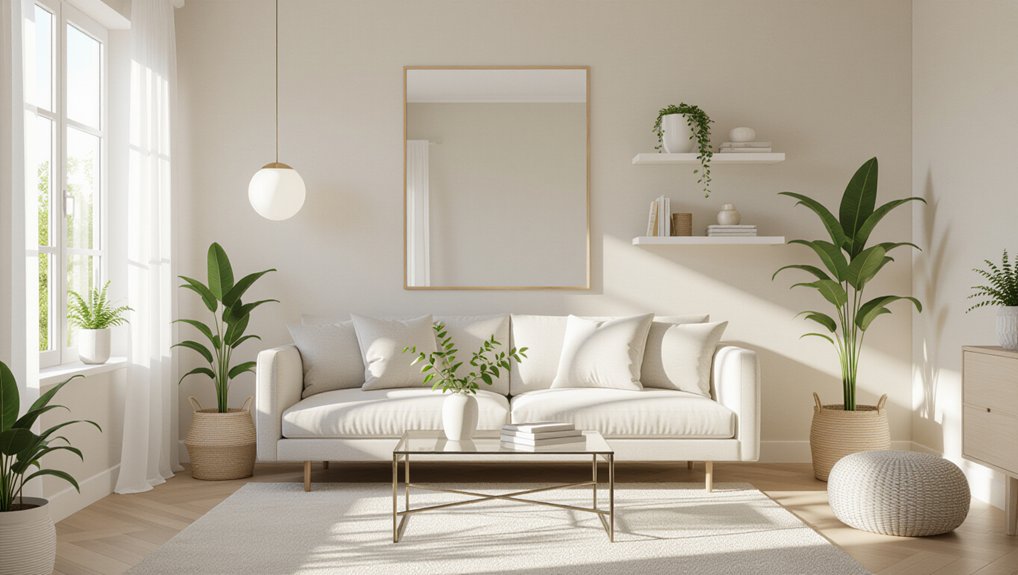 minimal decor maximum serenity