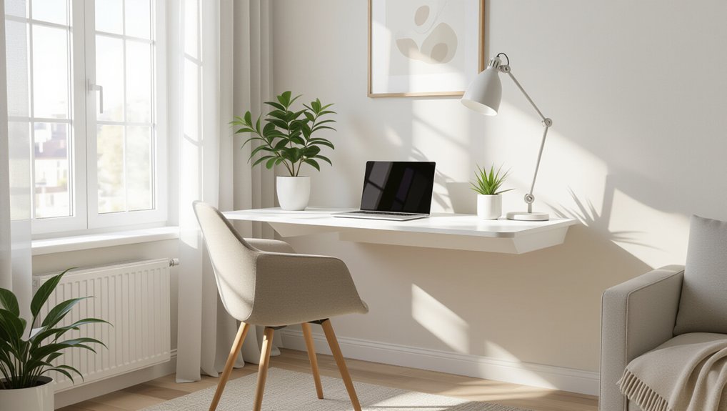 minimalist floating desk ideas