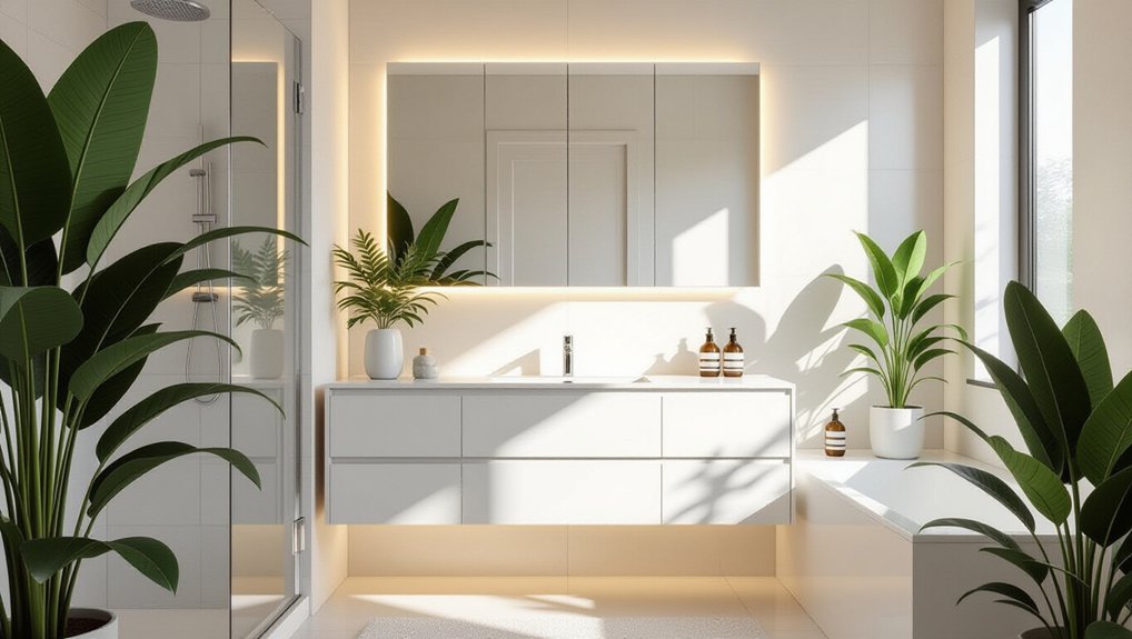 mirrors expand light and space