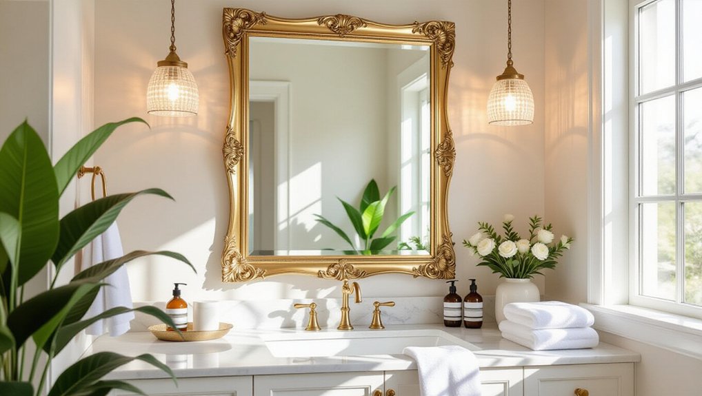 mirrors reflect natural light