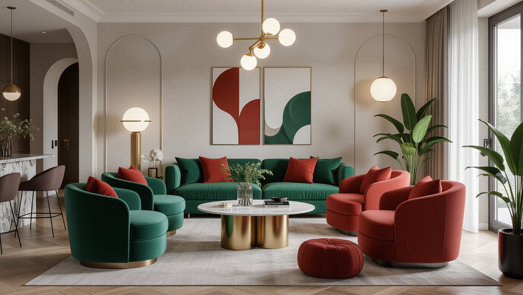 mixing neo deco styles