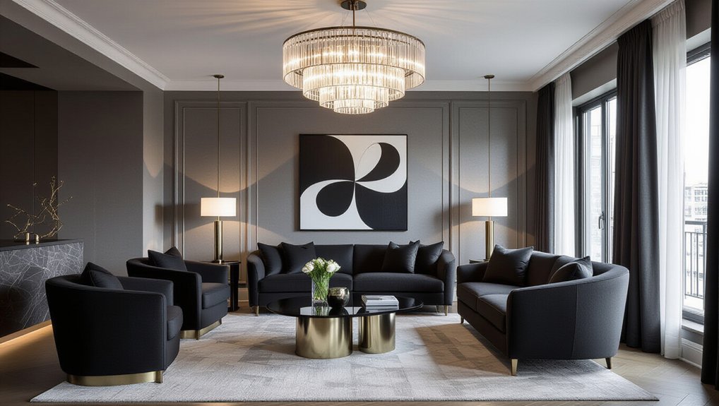 monochrome elegance transforms spaces