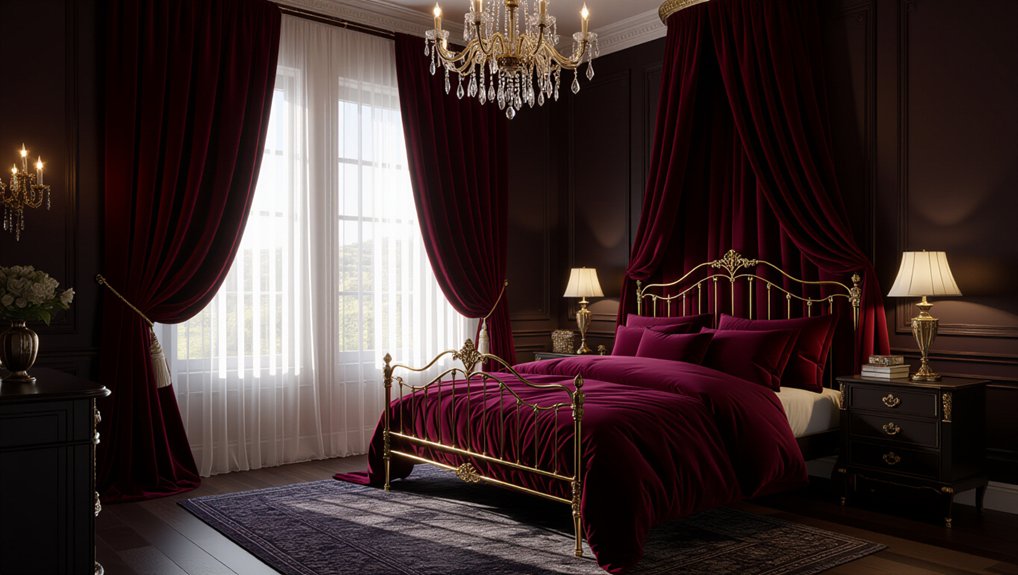 moody deep color palette