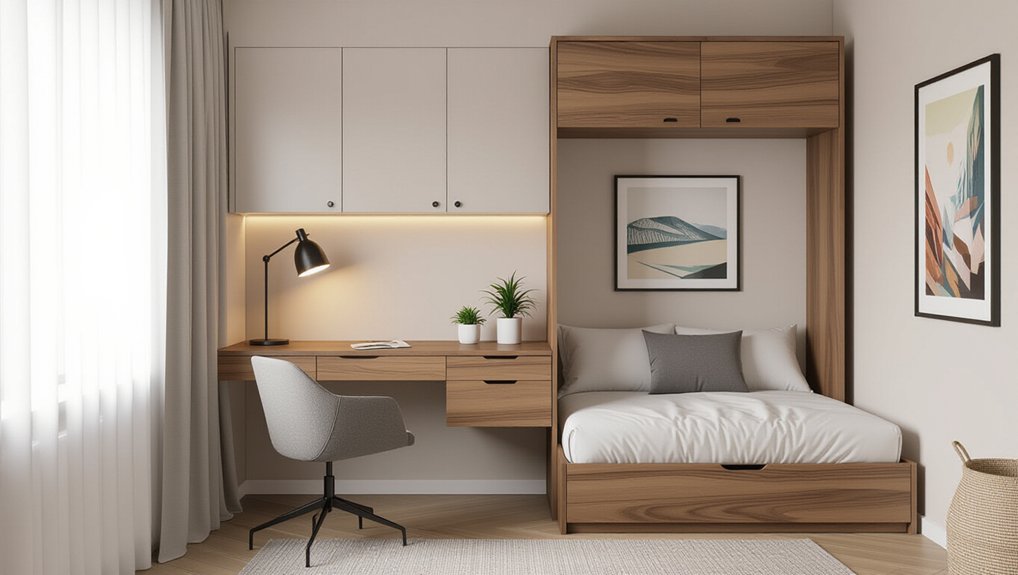 murphy bed desk combination