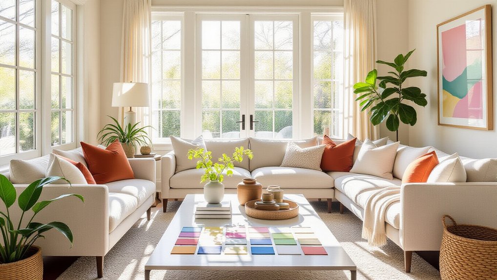 natural light influences colors